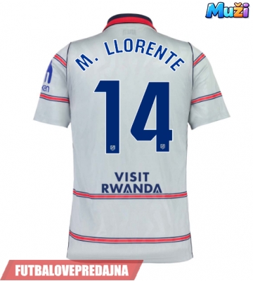 Lacne Muži Futbalové dres Atletico Madrid Marcos Llorente #14 2026-27 Krátky Rukáv - Tretina